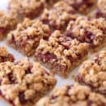 homemade oatmeal jam bars