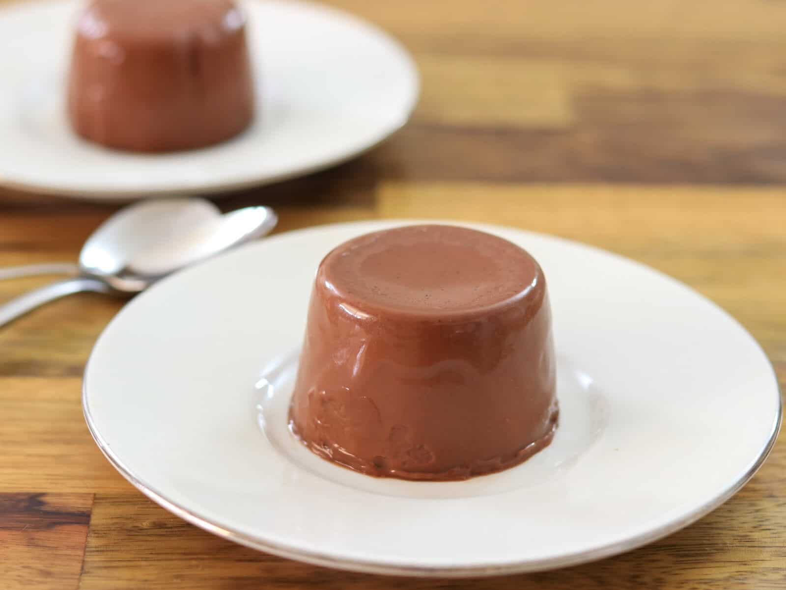 chocolate panna cotta