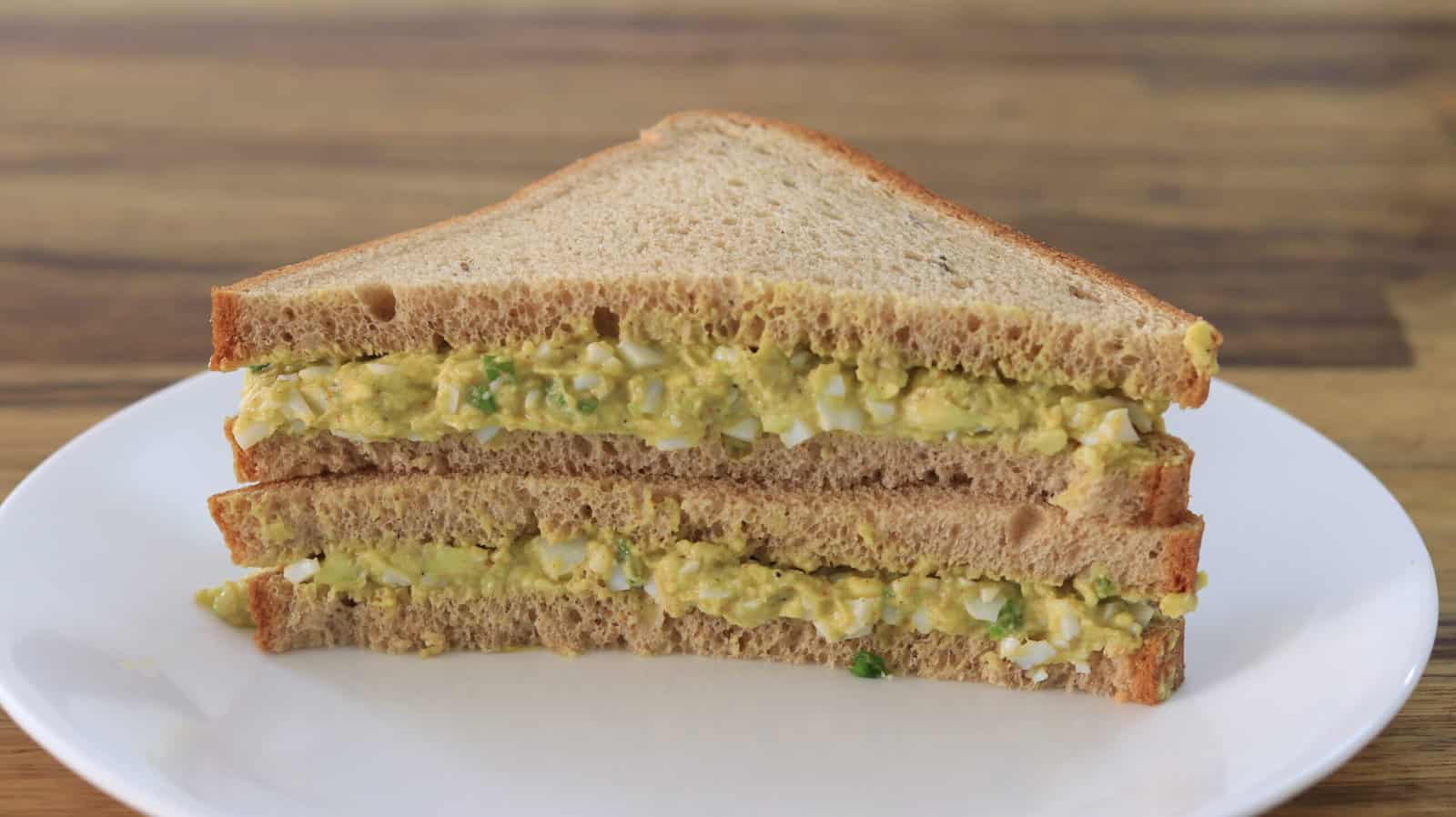 Avocado and Egg Sandwich