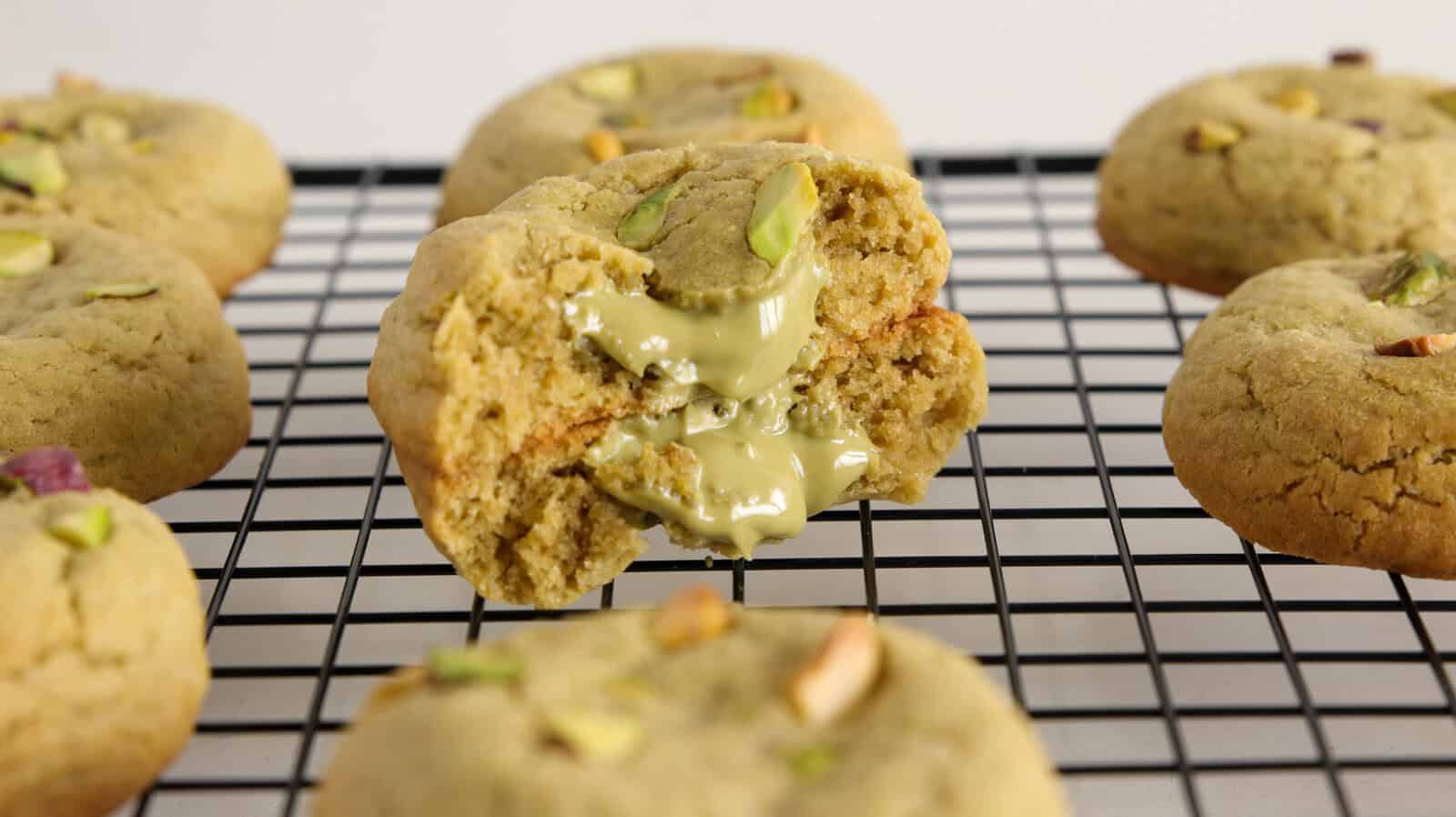 Pistachio Stuffed Cookies