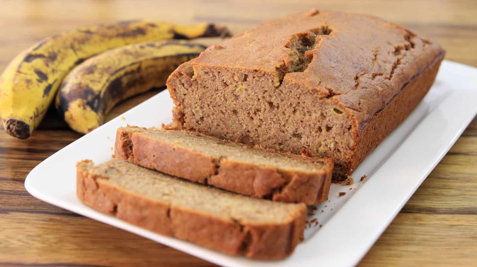 sugar free banana bread 