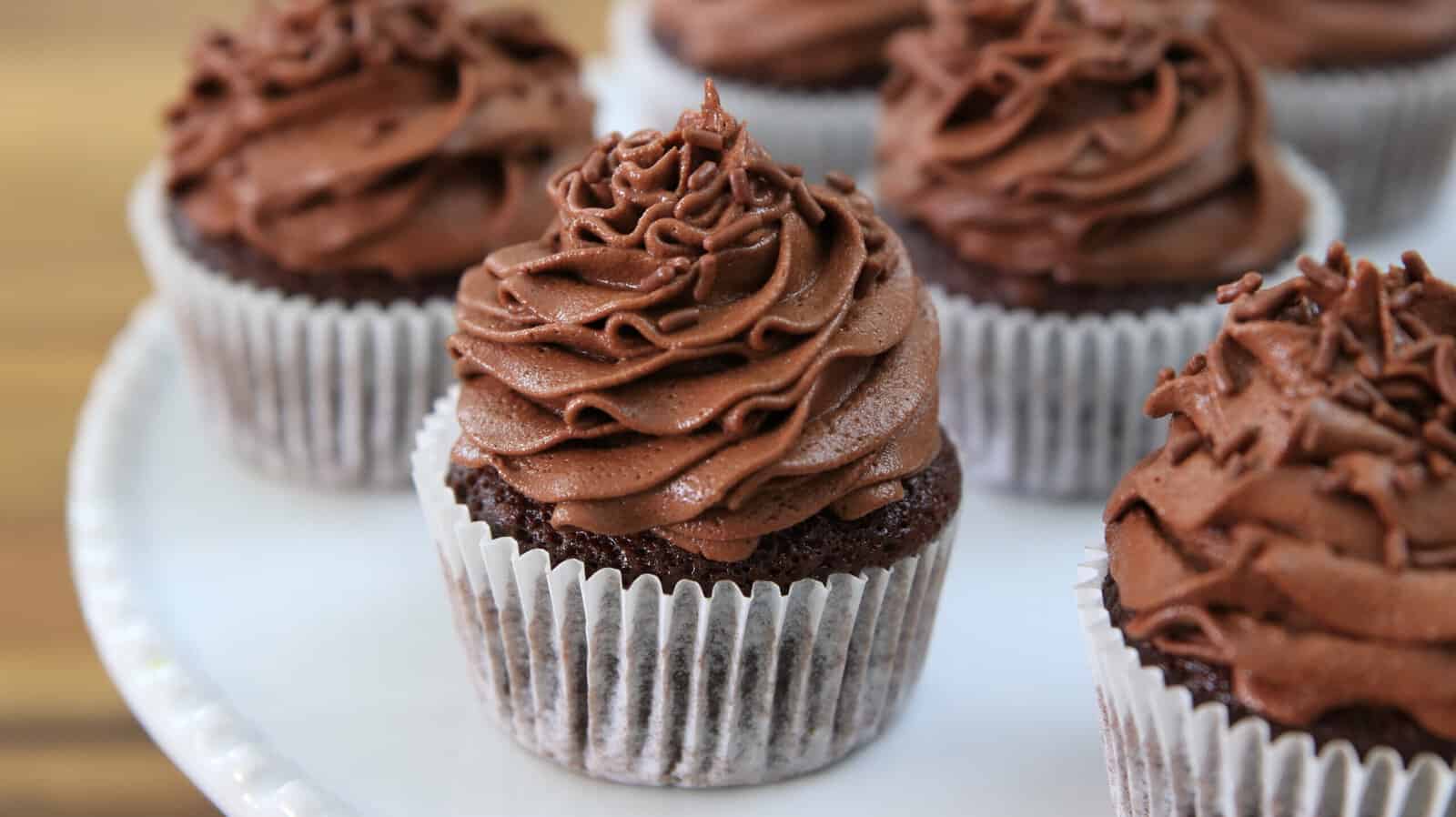 The Best Chocolate Cupcakes