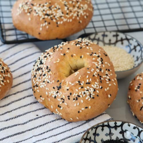 cottage cheese bagels