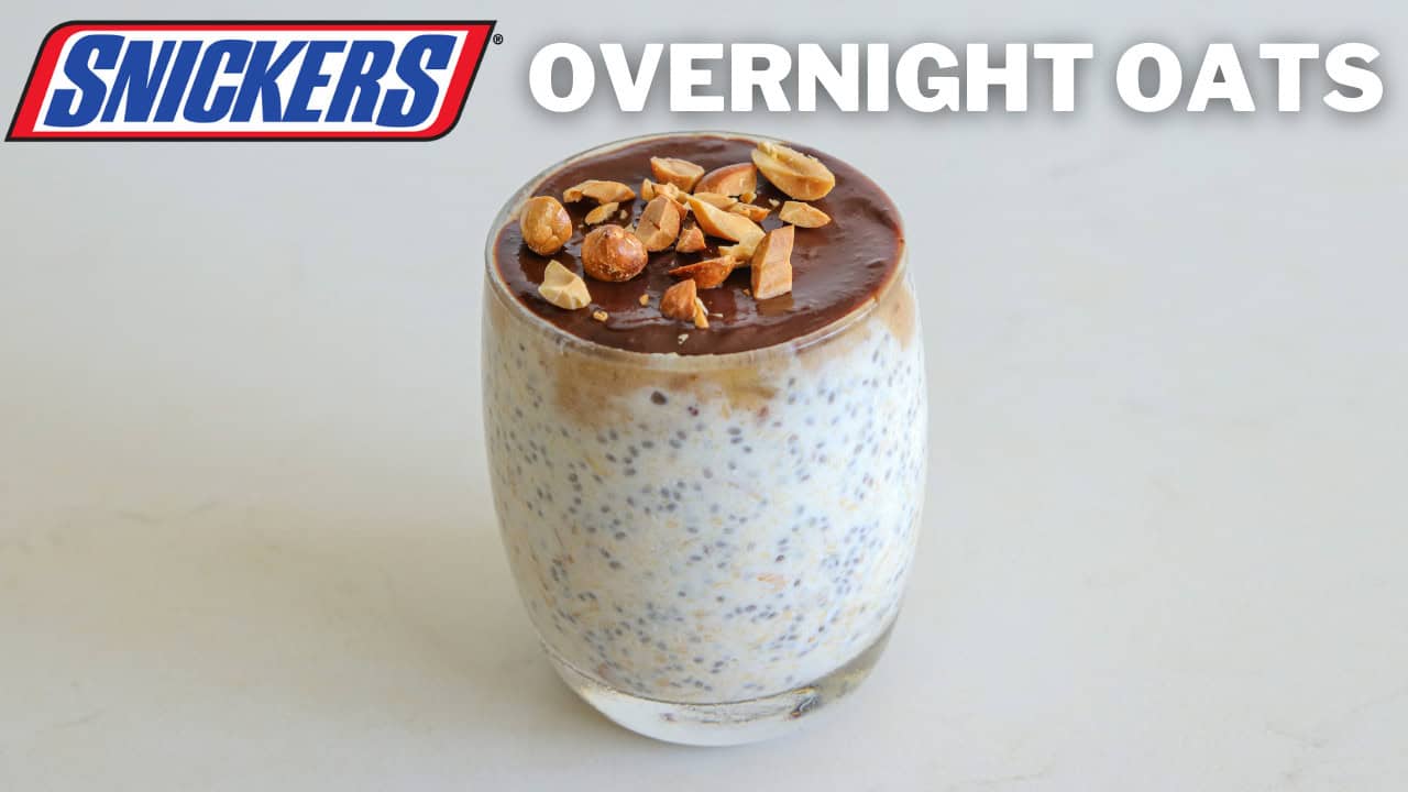 Snickers Overnight Oats