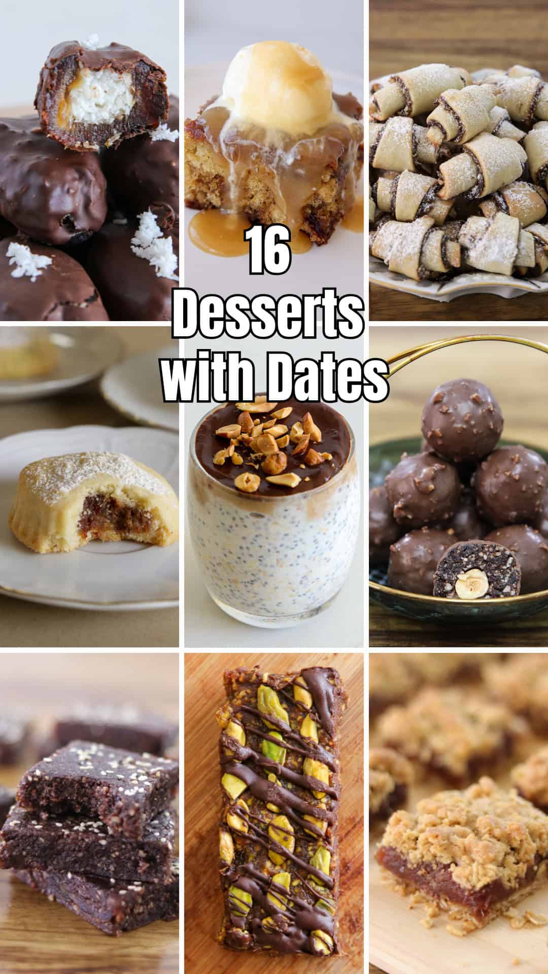 16 Easy Date Dessert Recipes The Cooking Foodie