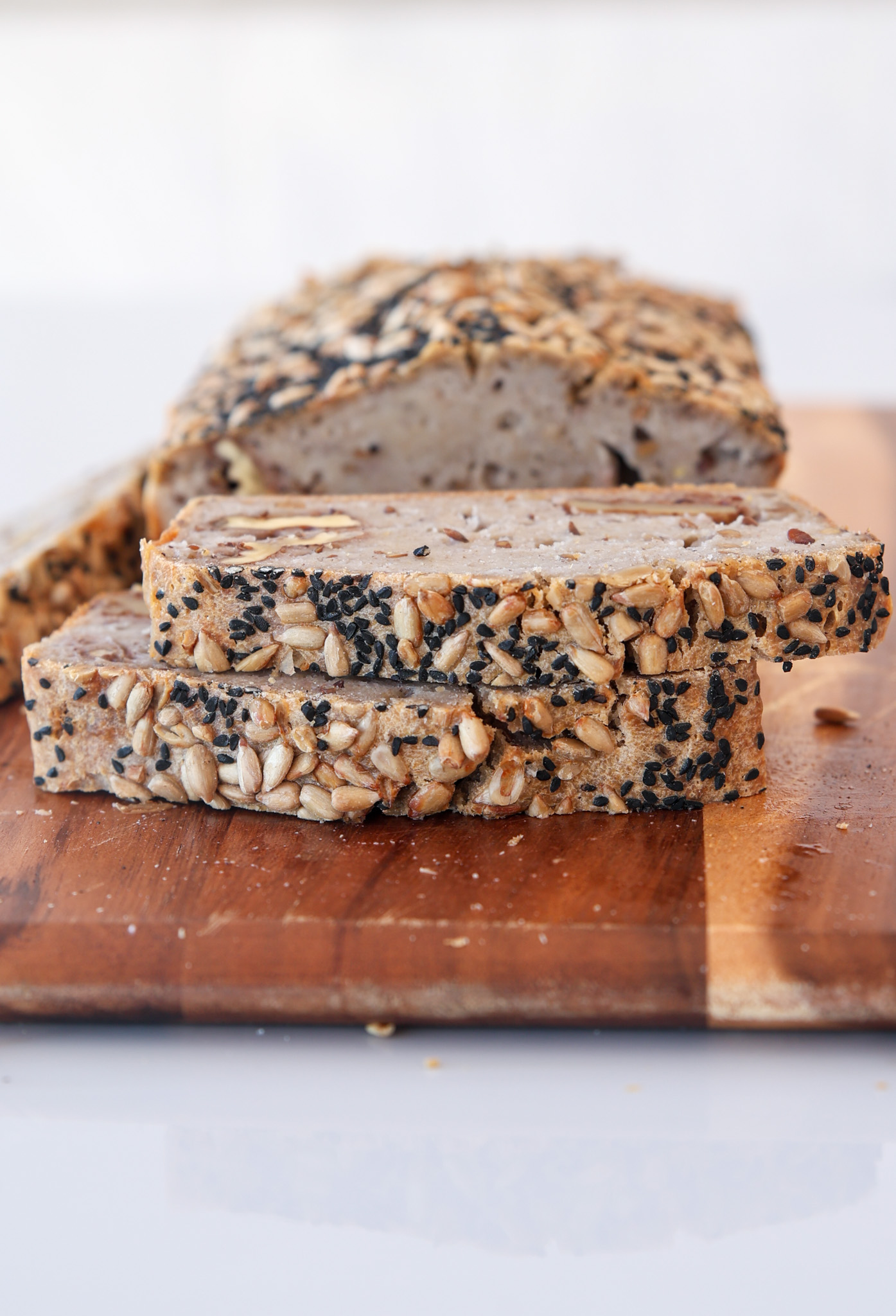 Buckwheat Bread on a cutting board