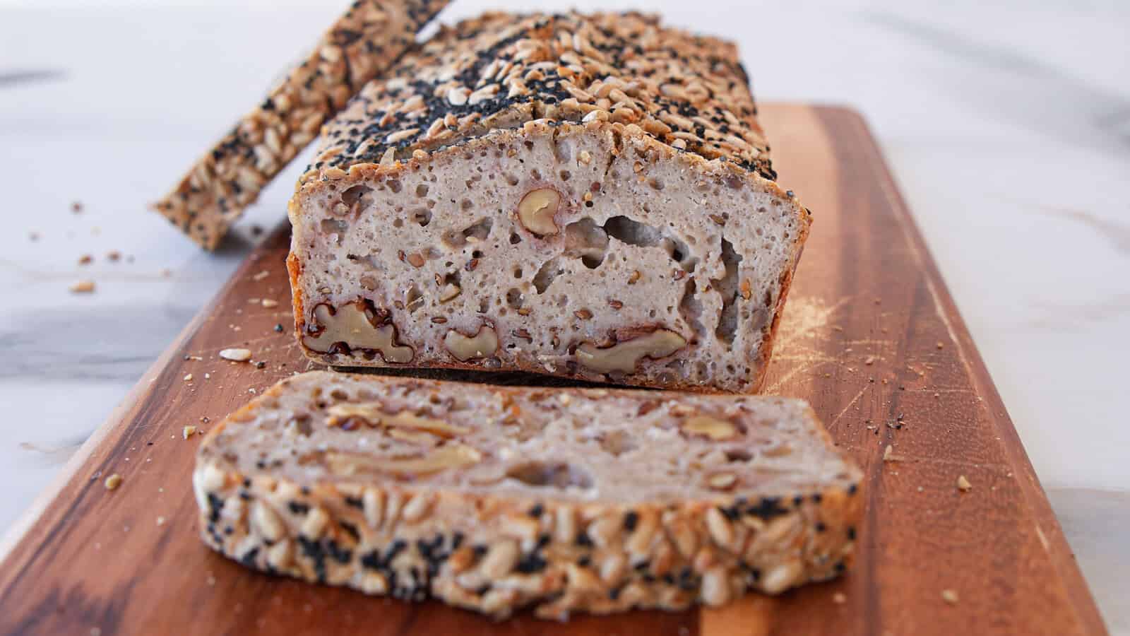 Buckwheat Bread Recipe (1-Ingredient)