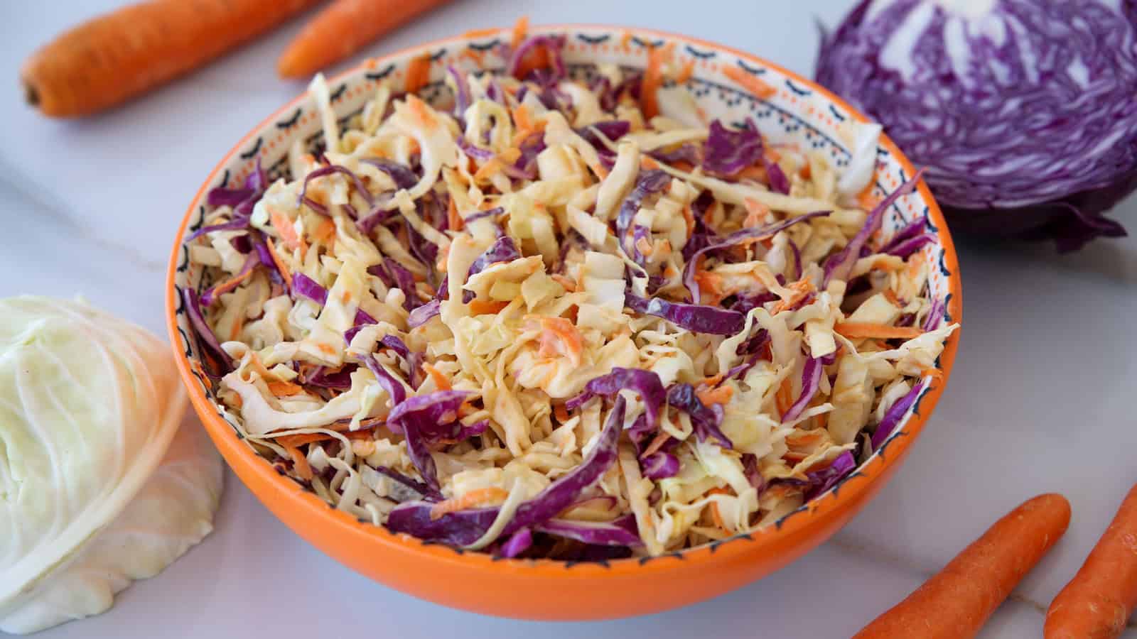 Classic Creamy Coleslaw Recipe Made from Scratch