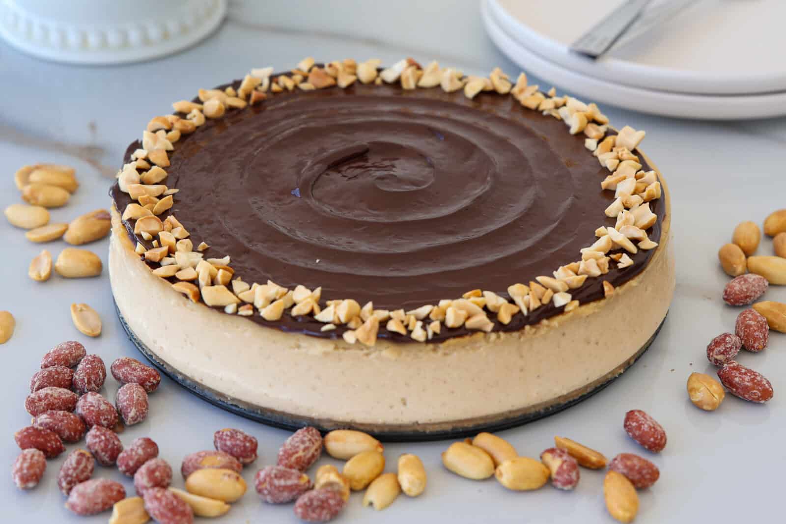 Creamy Peanut Butter Cheesecake Recipe-image