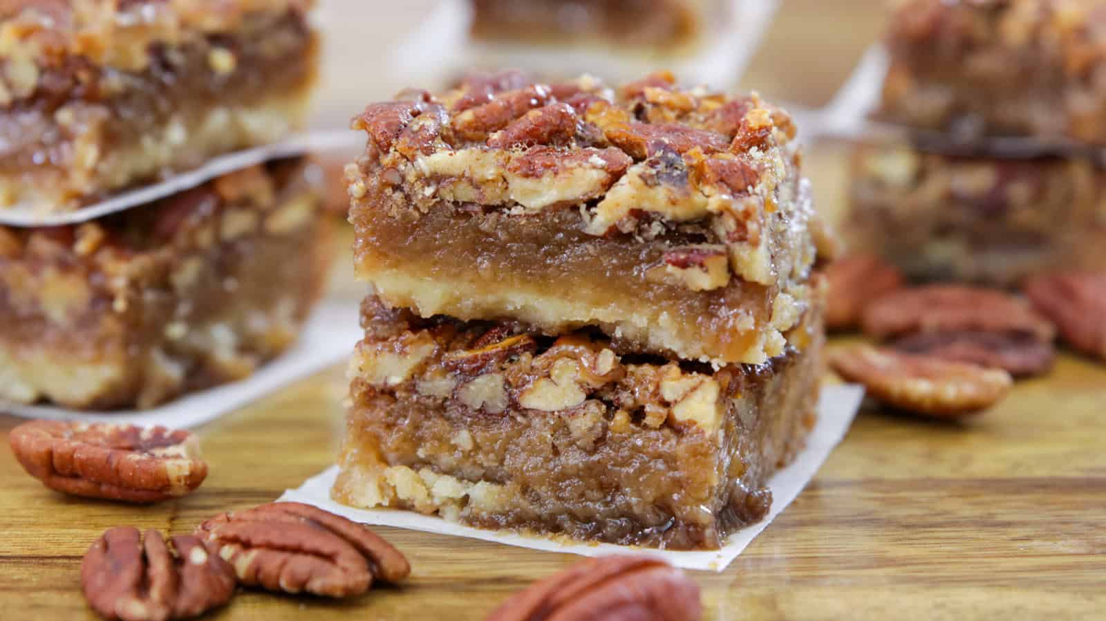 The Best Pecan Pie Bars | Easy and Gooey