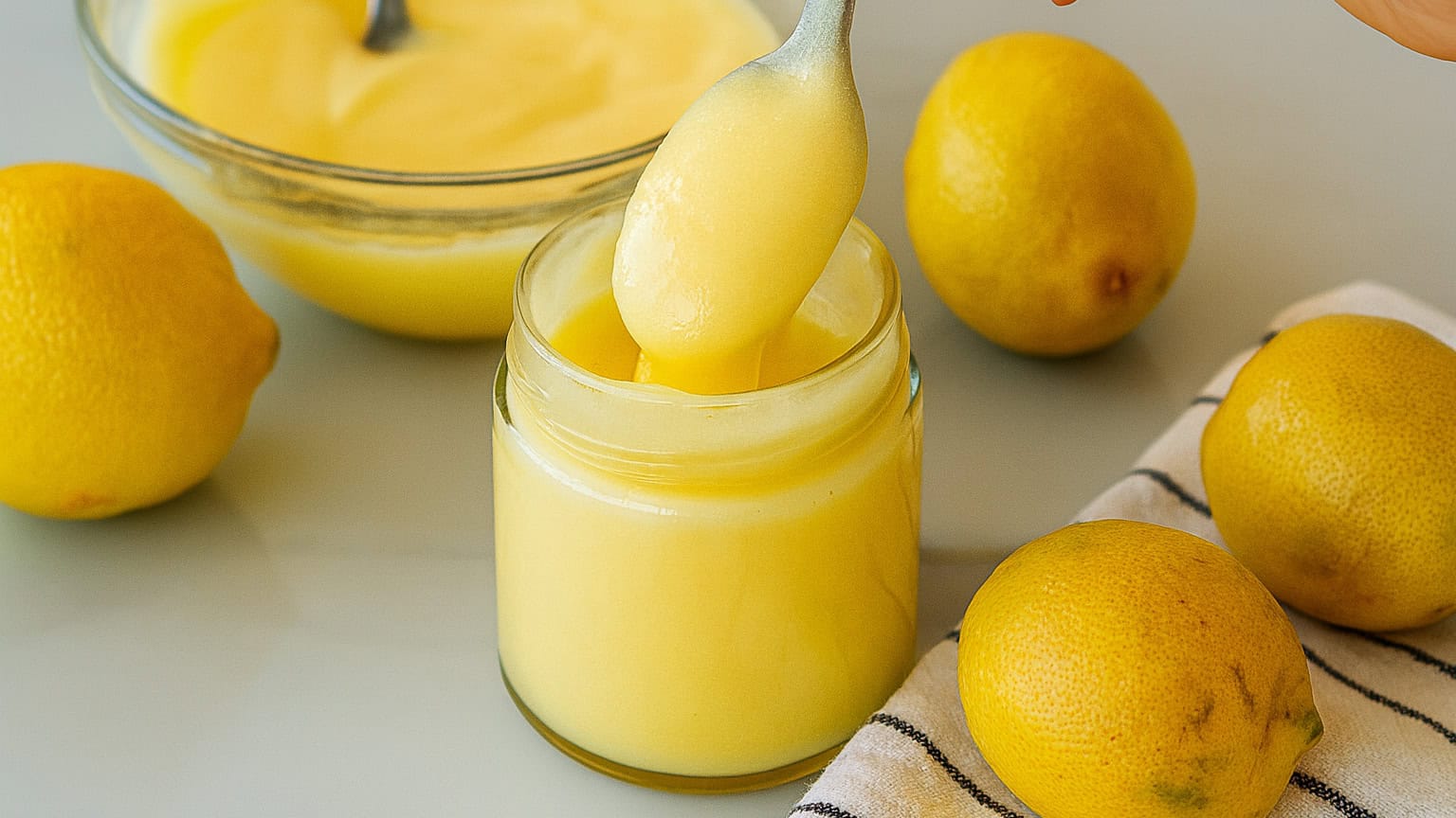 Easy Homemade Lemon Curd Recipe | Only 4-Ingredient