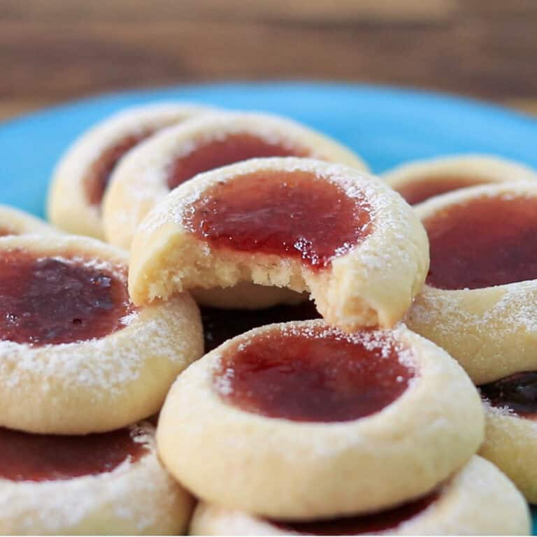 Classic Jam Thumbprint Cookies | Easy and Foolproof Recipe - The ...