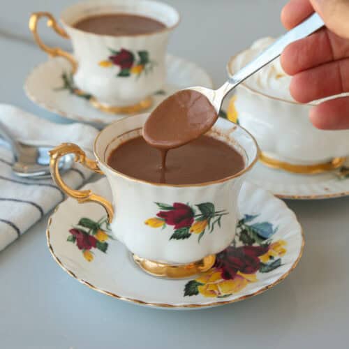 クラブ Hot chocolate. French-cafe-hot-chocolate-