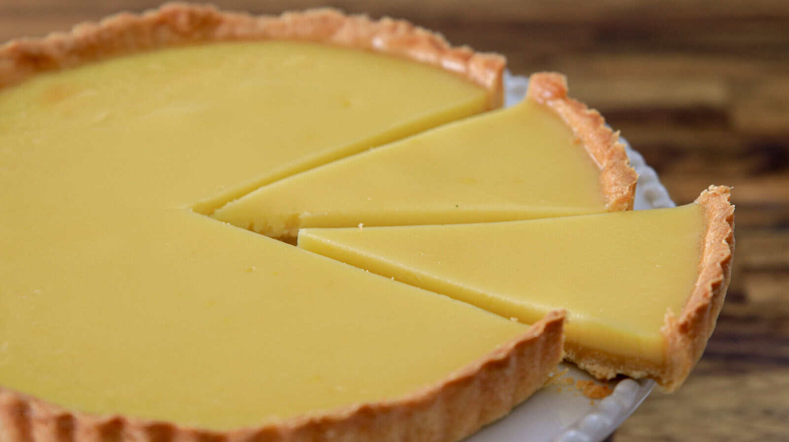 Classic French Lemon Tart | With Buttery Crust