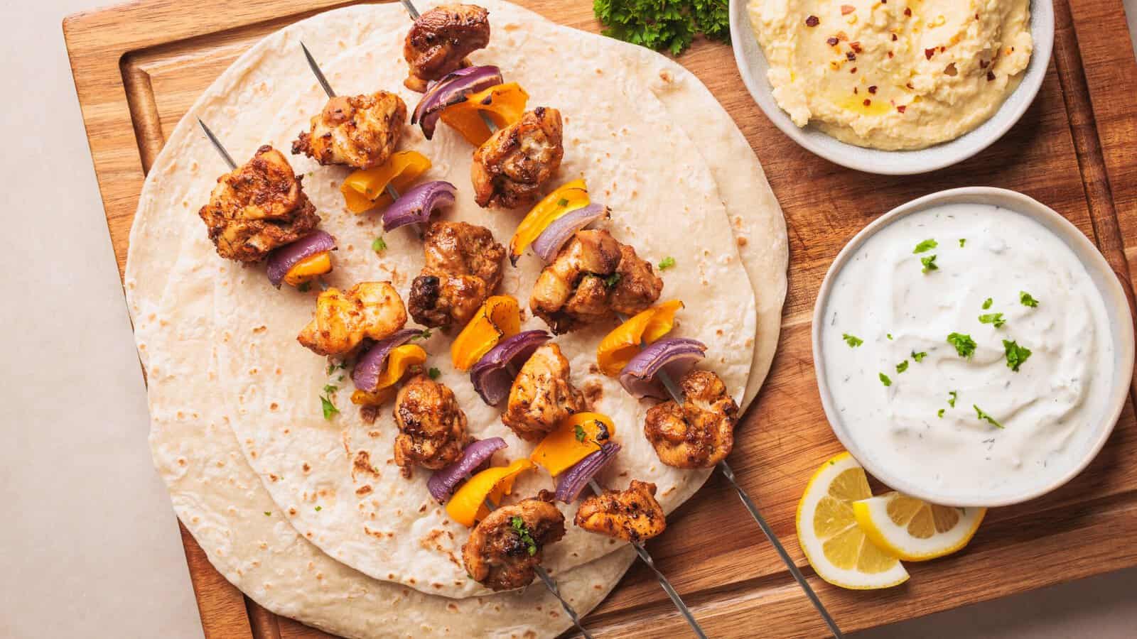 Easy Baked Chicken Skewers | So Juicy
